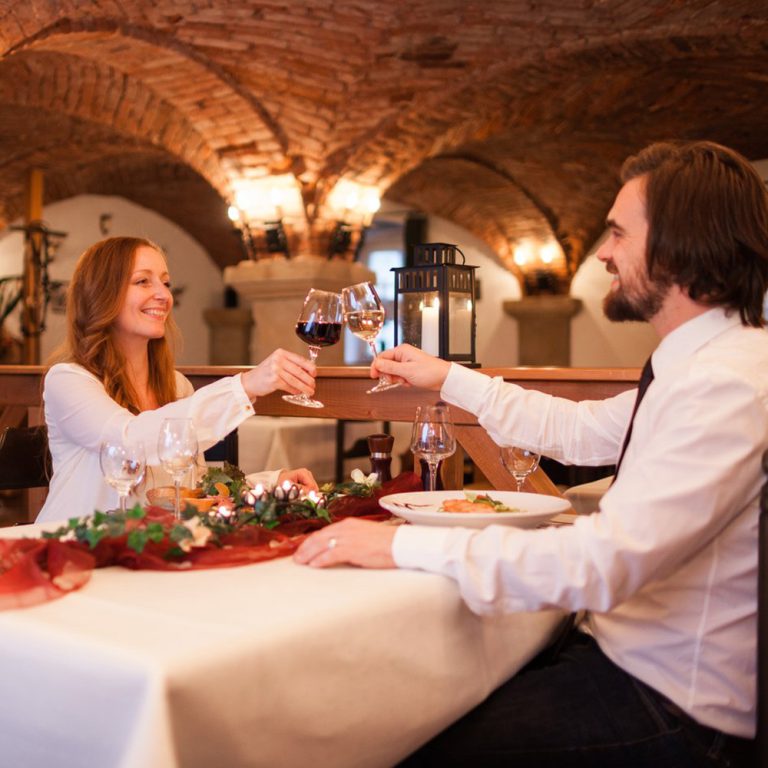 Romantisches Abendessen für zwei