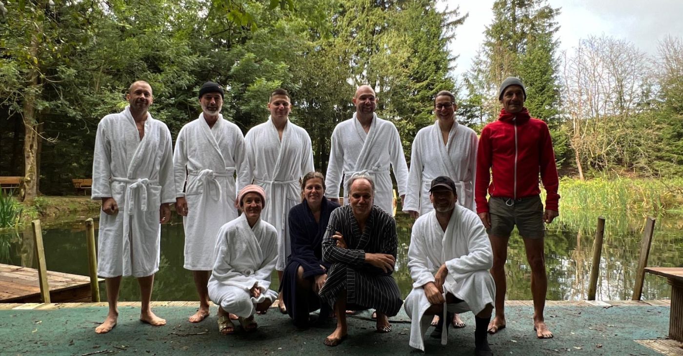 Gruppenfoto Wim-Hof-Wochenende
