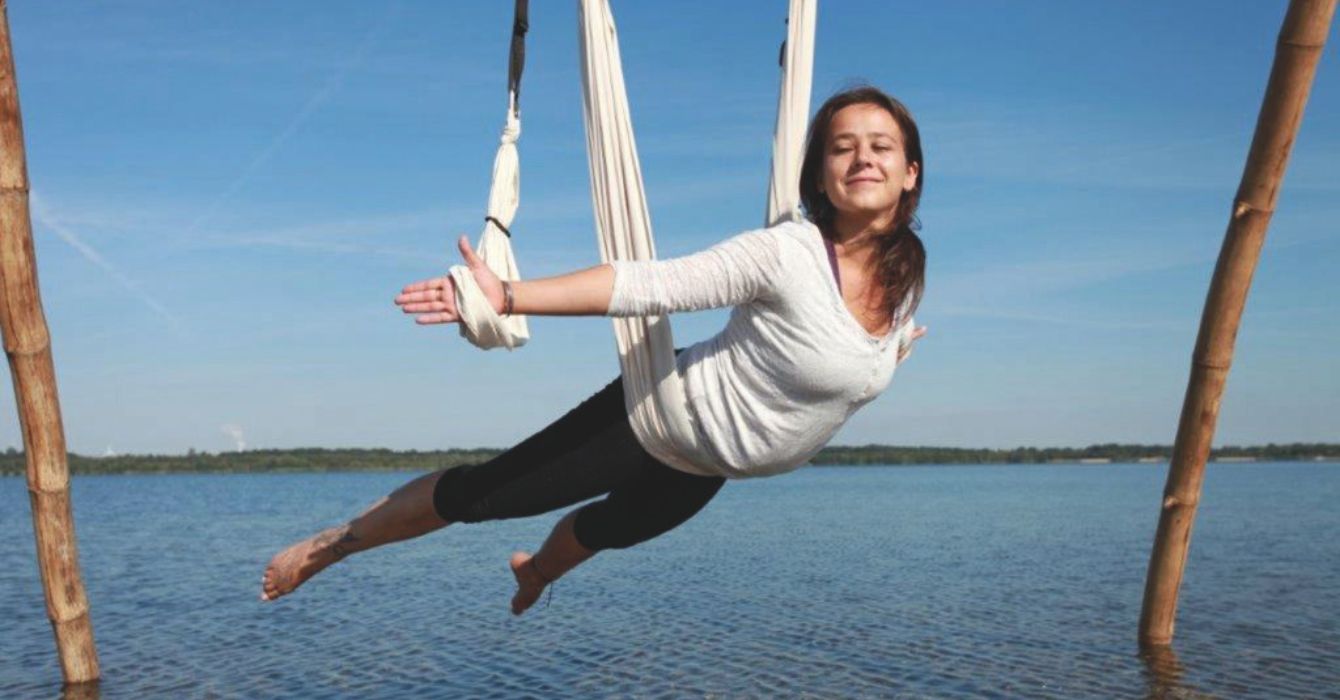 Aerial yoga