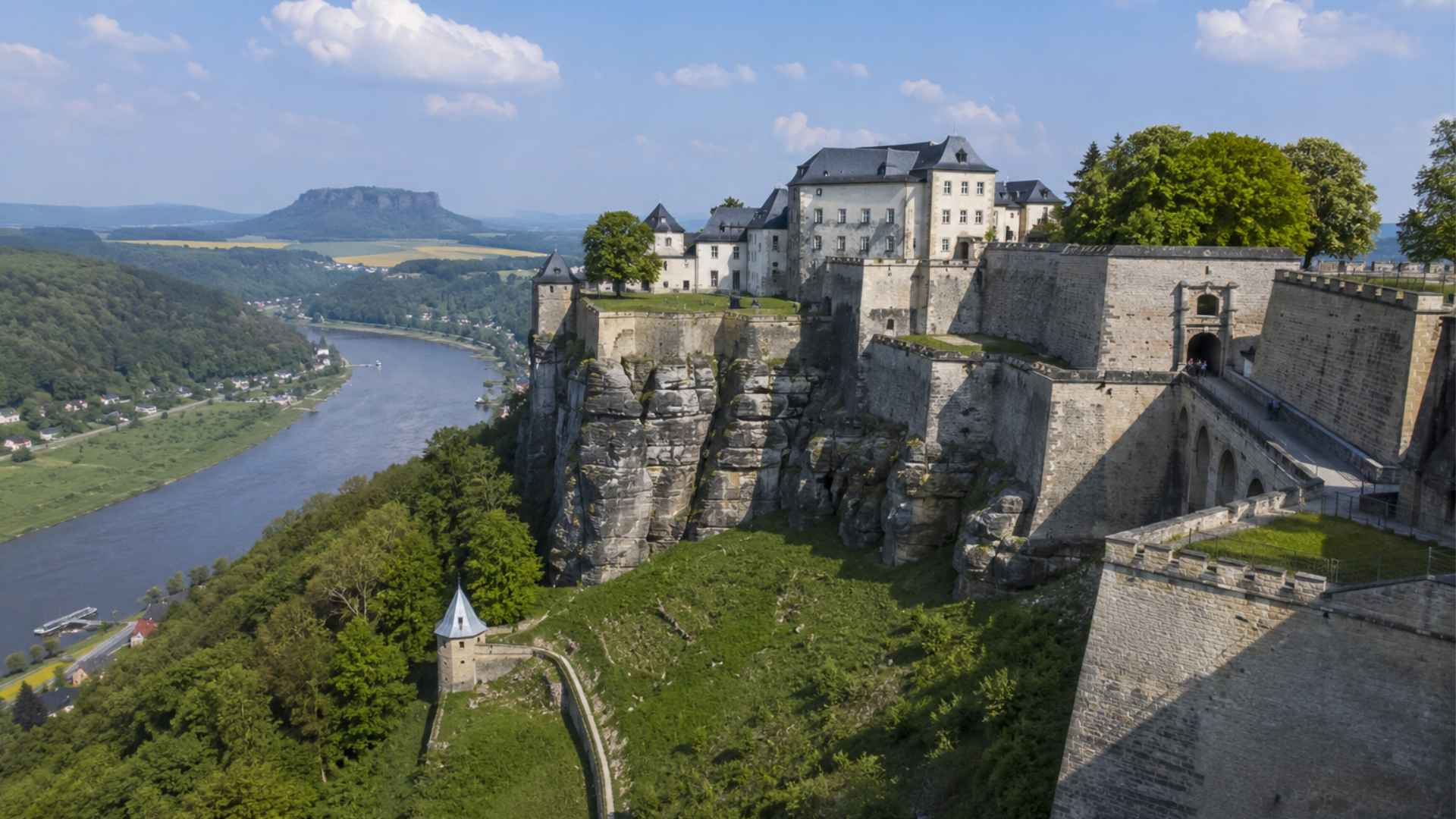 Königstein Fortress on the Elbe