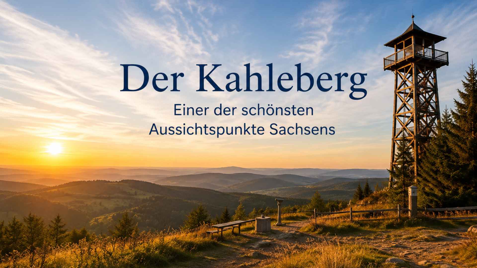 Lookout tower on the Kahleberg