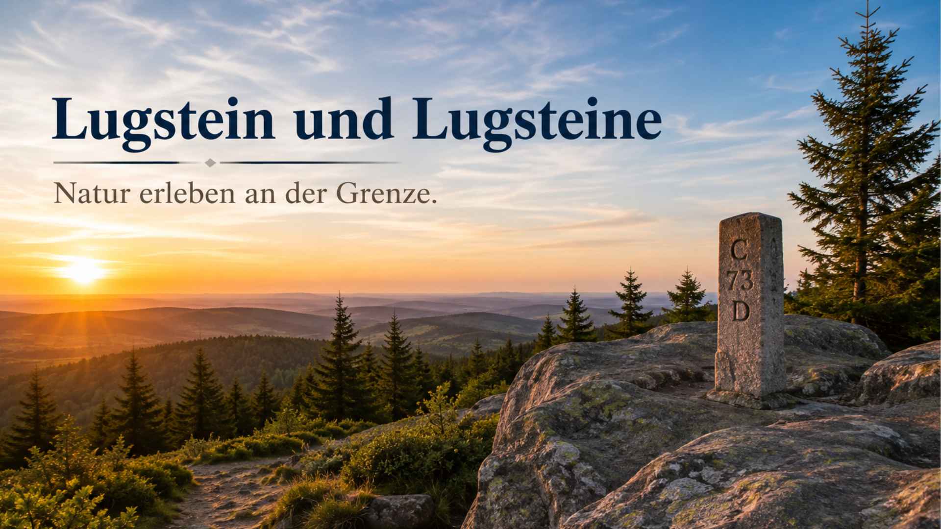 Lugstein and Lugsteine in the Eastern Ore Mountains