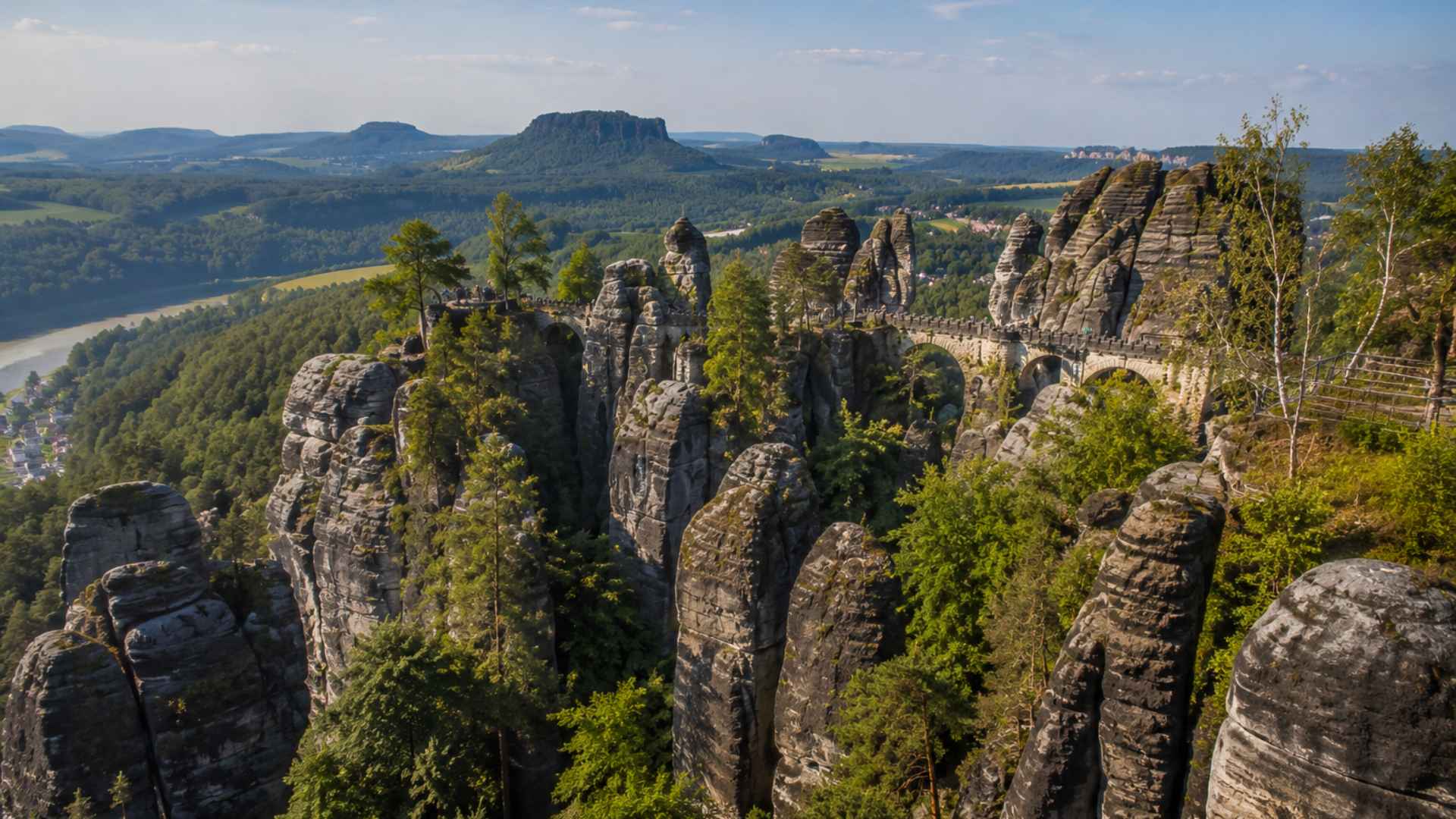 Schrammsteine in Saxon Switzerland