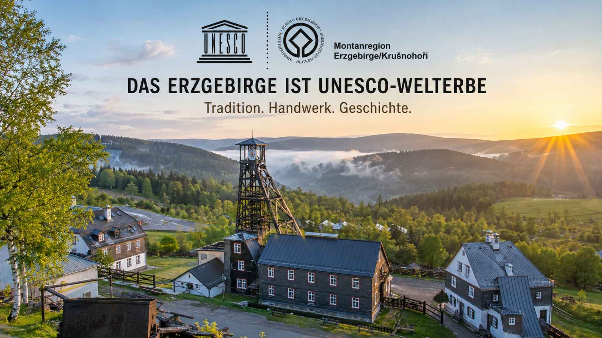 The Ore Mountains are a UNESCO World Heritage Site