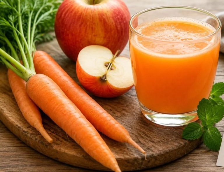 Carrot-apple juice for Buchinger fasting – recipe