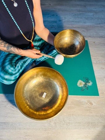 Meditation mit Klangschalen – Simone Kielwein