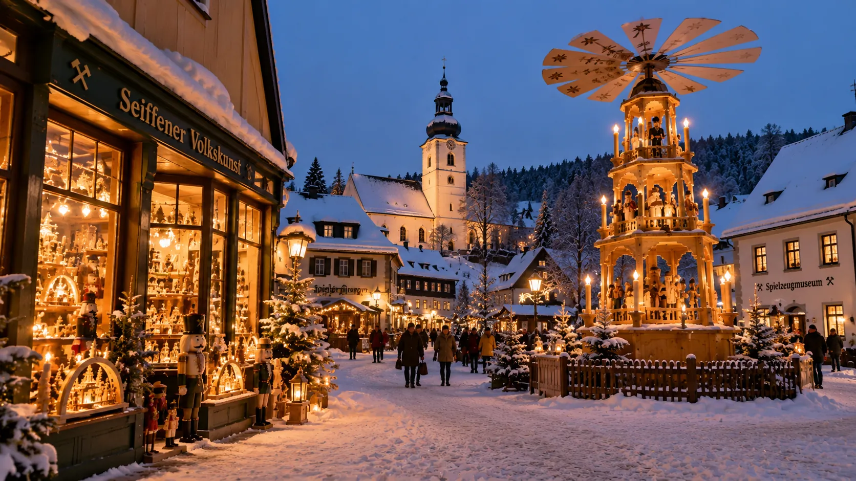 Seiffen in the Ore Mountains